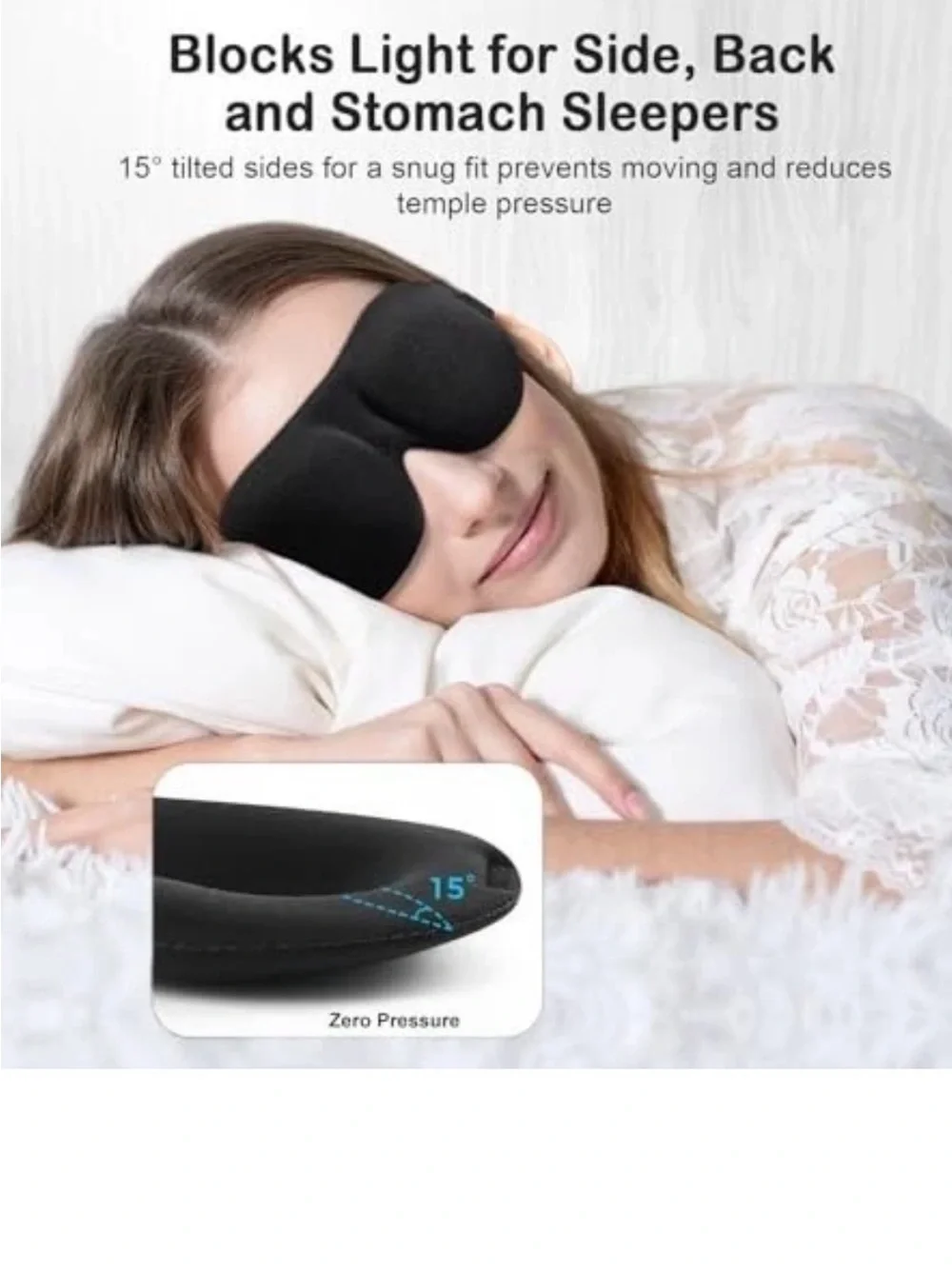 Veeze RestRite 3D sleep mask lot of 3